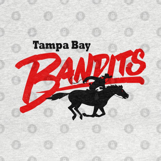 Retro Tampa Bay Bandits Footballo by LocalZonly